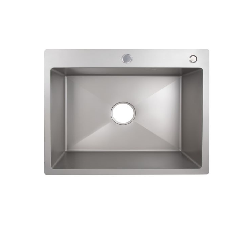 Мойка Handmade PVD Grey 580х500х220