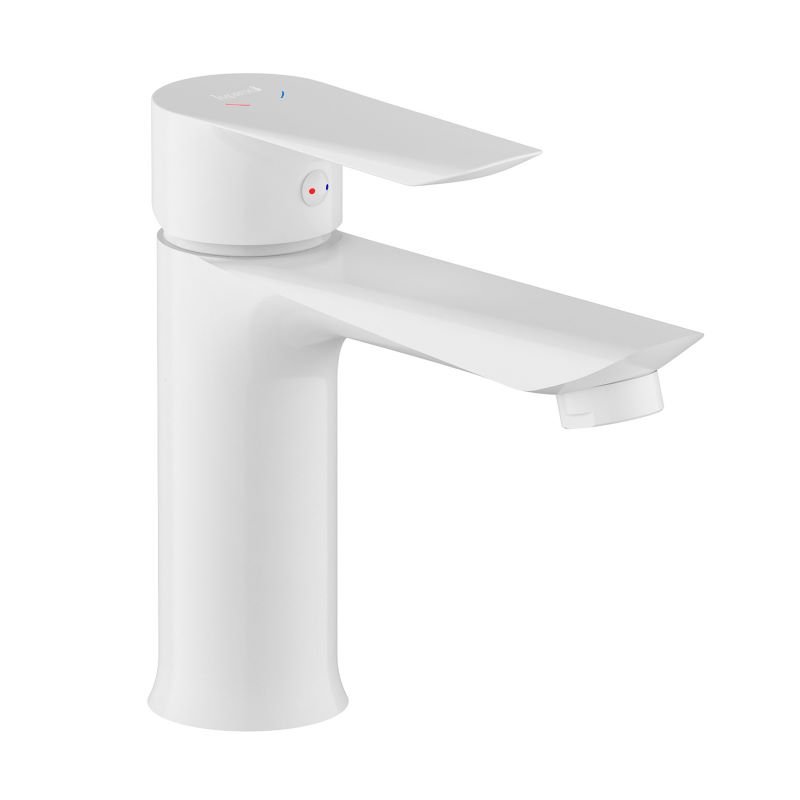 Смеситель для умывальника "Imprese" VACLAV белый