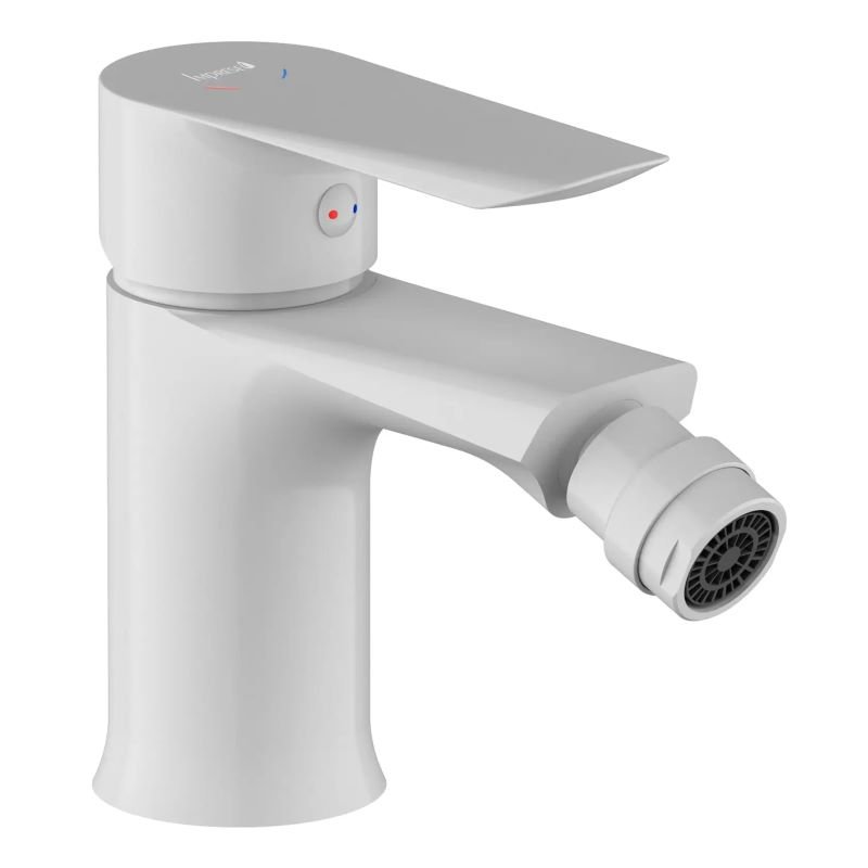 Смеситель для биде "Imprese" VACLAV белый