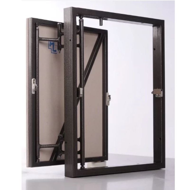 Люк скрытого монтажа под плитку нажимной 300*300 мм