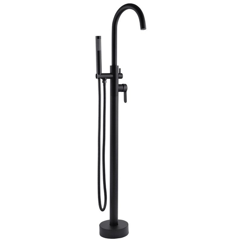 Смеситель для ванны "Kroner" Edelstahl Klassisch - SCH077 отдельностоящий напольный черный