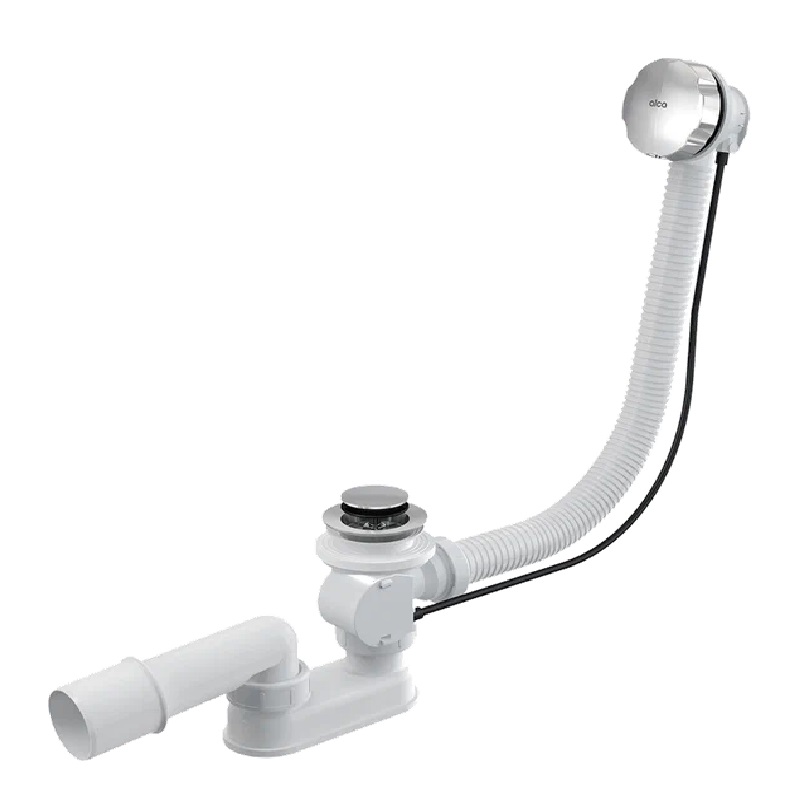 Сифон для ванны Alcaplast A55K хром