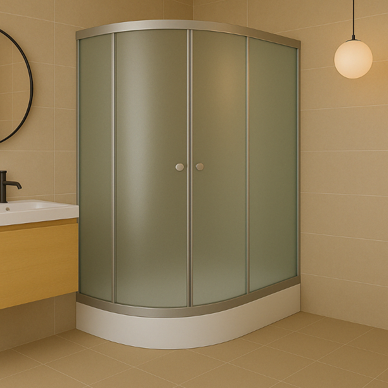 Душевая кабина S-120х80/15 правая