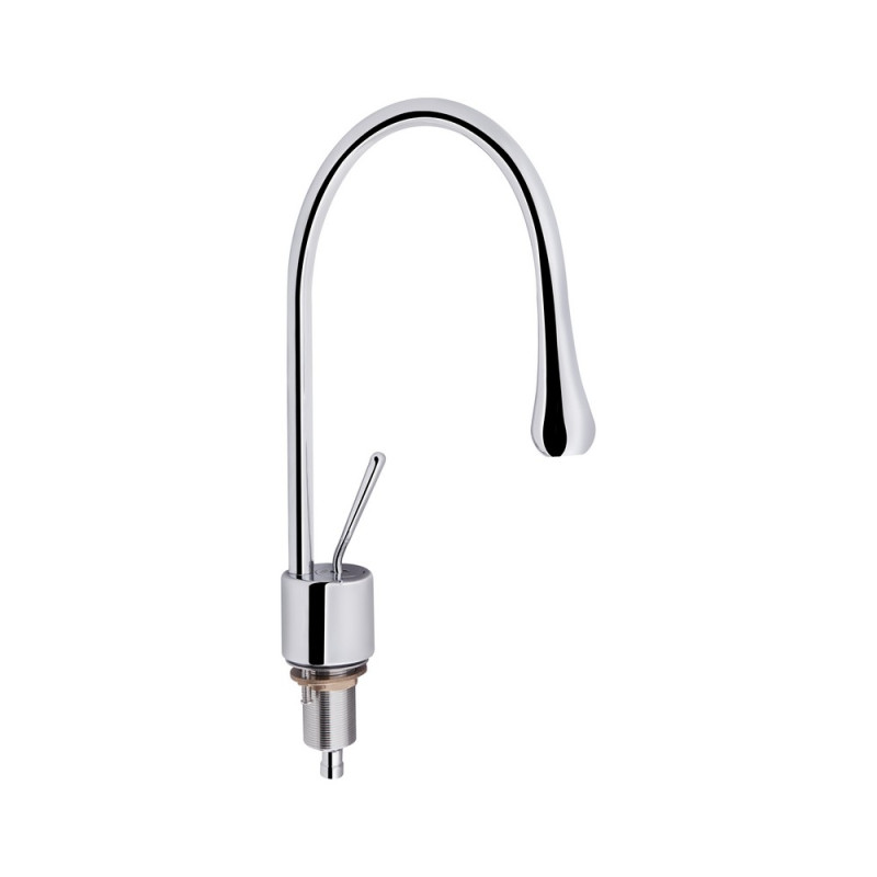 Смеситель для умывальника Qtap Virgo хром