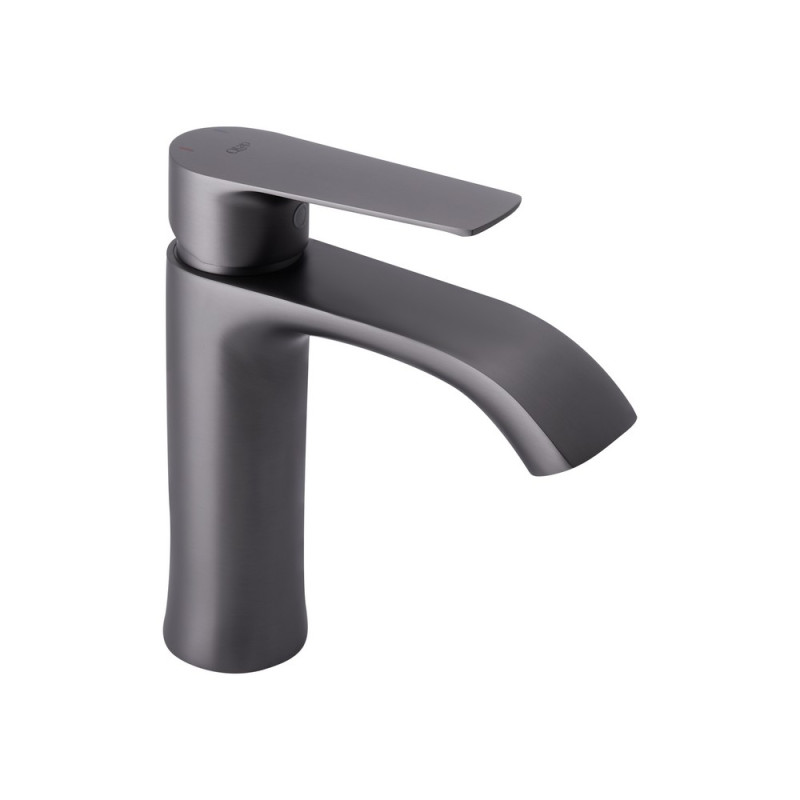 Смеситель для умывальника Qtap Zelnava графит
