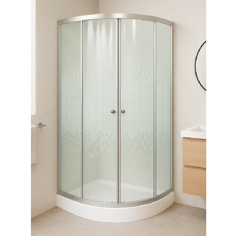 Кабина душевая S-90/15 90х90х194 белый мозаик