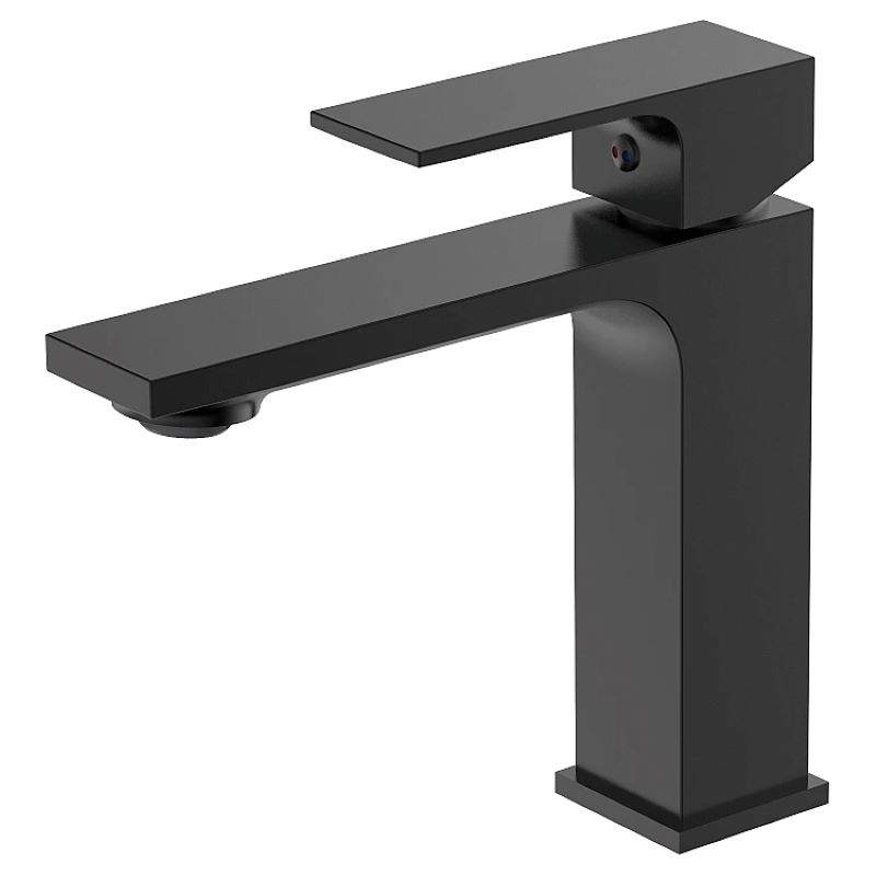 Смеситель для умывальника Volle LEON черный