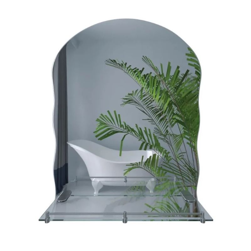 Зеркало Lidz Anny с полочкой 600х850х106 мм