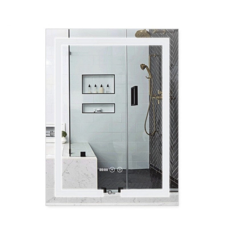 Зеркало Qtap Mideya с антизапотеванием 500х800