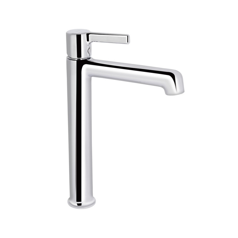 Смеситель для умывальника Qtap Cardinal хром высокий