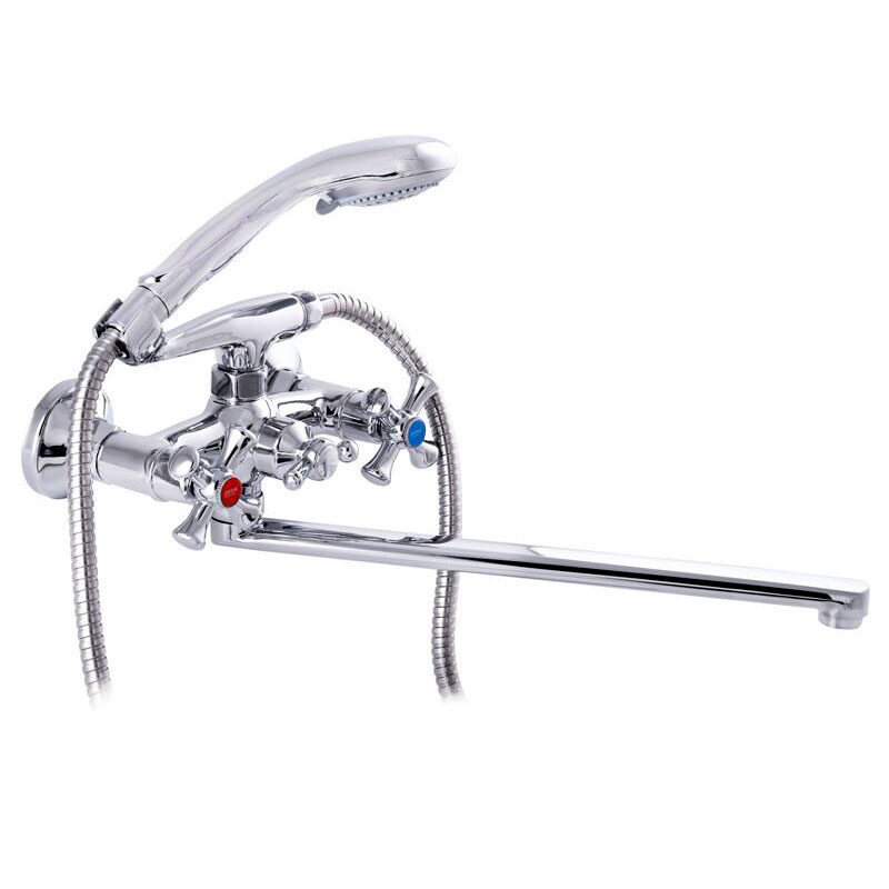 Смеситель для ванны Zerix D4Q хром