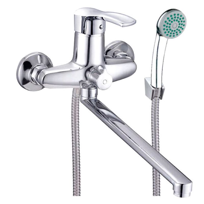 Смеситель для ванны Zerix LUN-7 хром