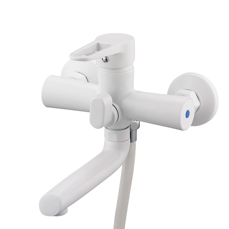 Смеситель для ванны Zegor PUD-3-W белый