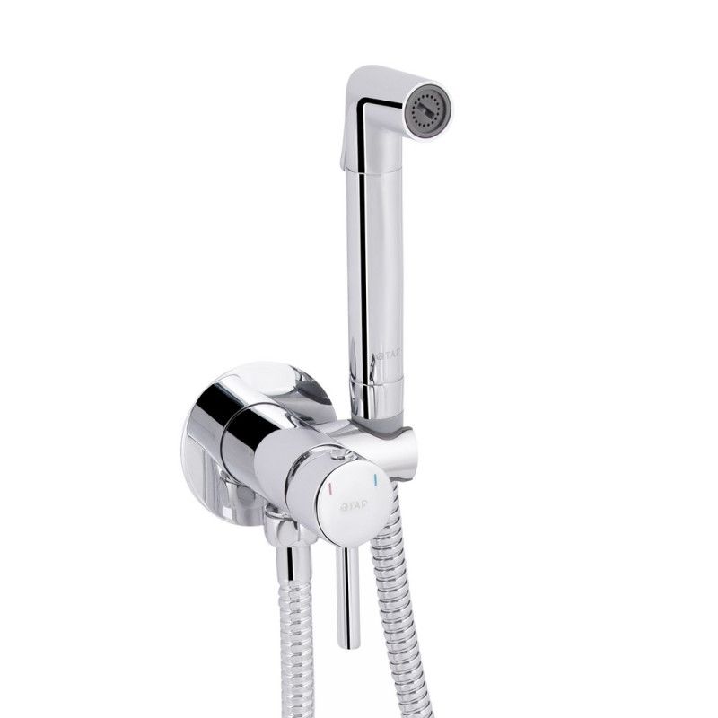 Набор для гигиенического душа Qtap 29623 Chrome скрытого монтажа