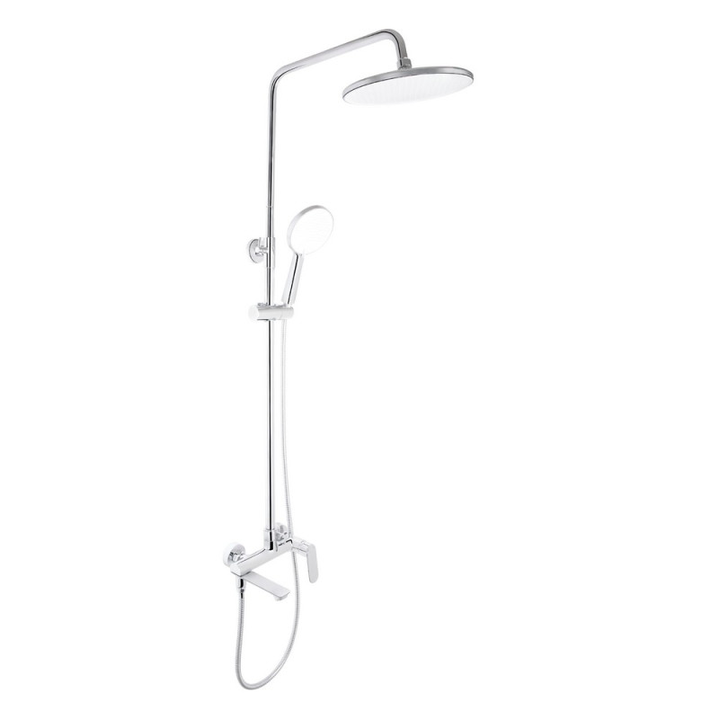 Душевая система Qtap Evia с изливом хром CRM47583