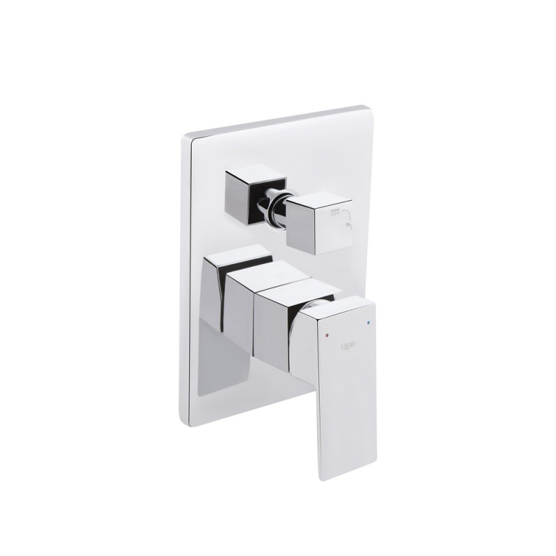 Душевая система скрытого монтажа Qtap Aquarius хром CRM64103 