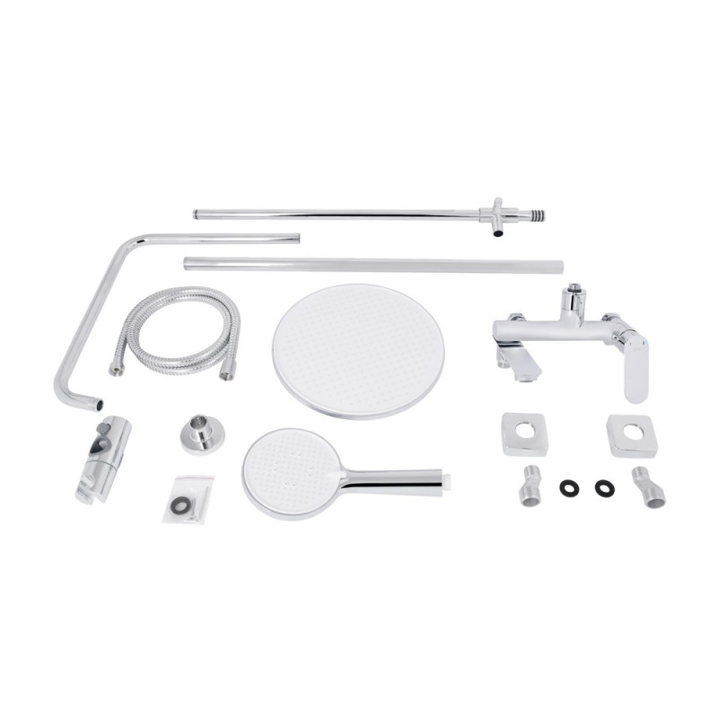 Душевая система Qtap Evia с изливом хром CRM47583 