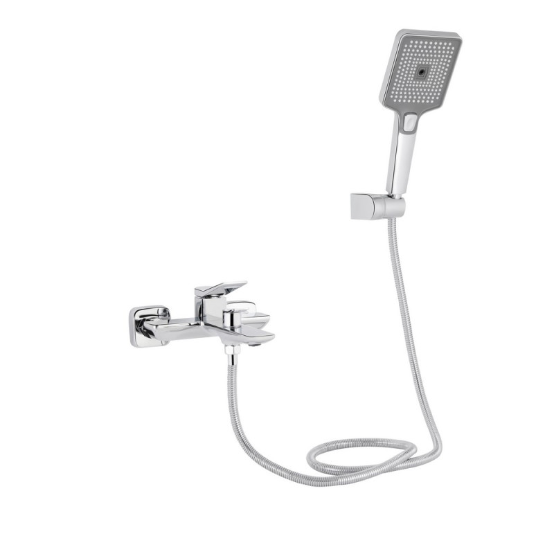 Смеситель для ванны Qtap Presto хром