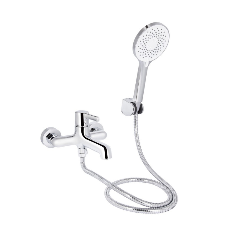 Смеситель для ванны Qtap Cardinal хром