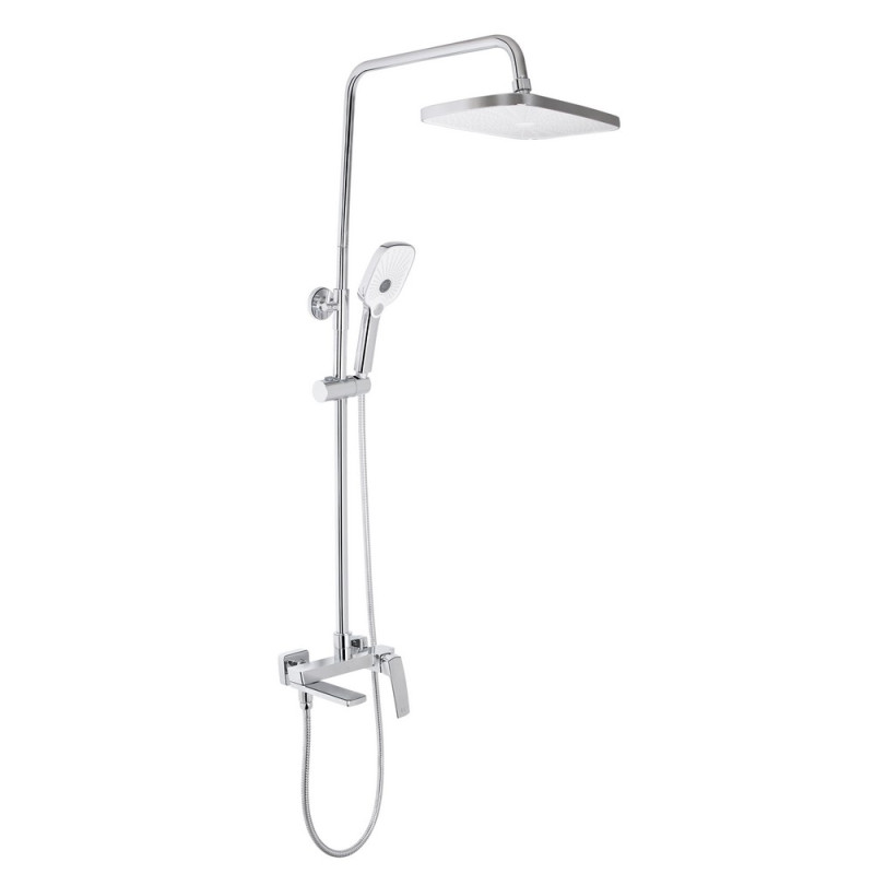 Душевая система Qtap Tern с изливом хром