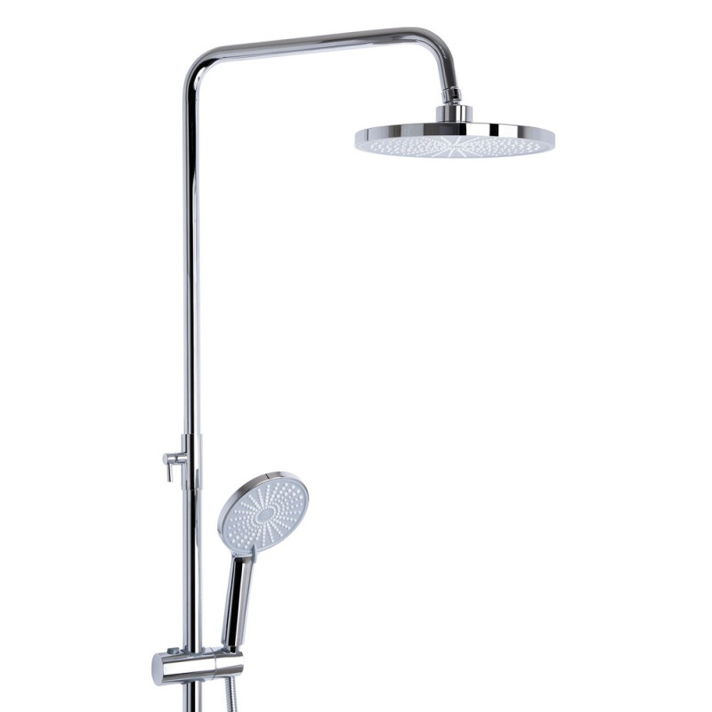 Душевая система Qtap Jay без излива хром 