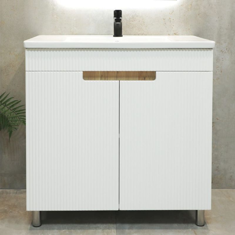 Тумба с умывальником Positano Duo Argo 80 см 