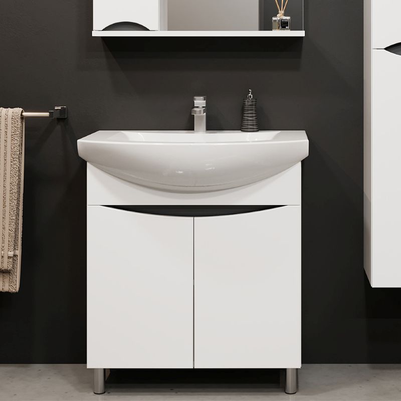 Тумба с умывальником Elara Duo Zenon 65 см