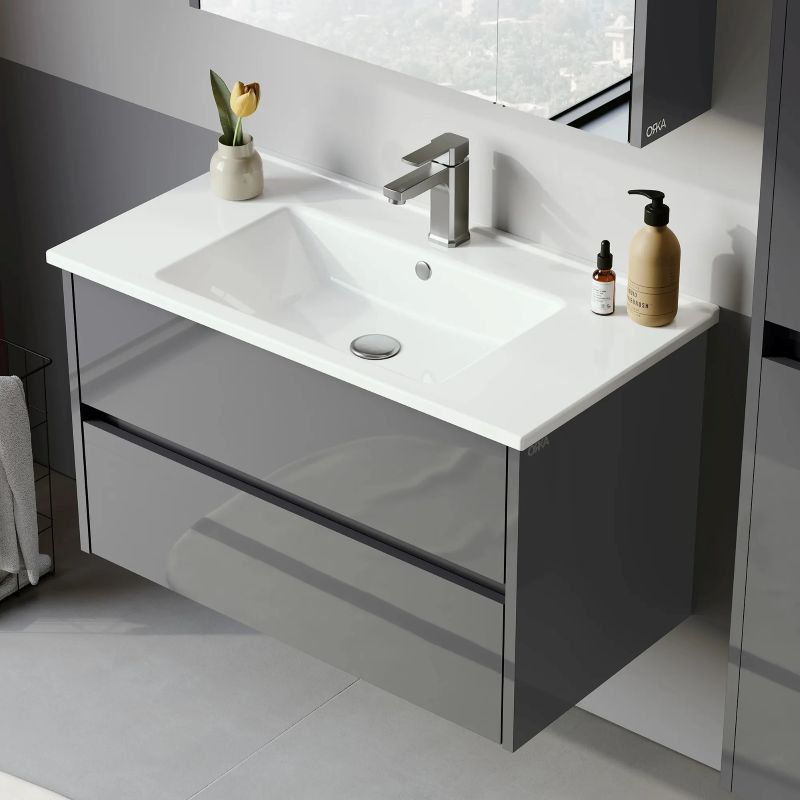 Тумба с умывальником ORKA Arno 65 Grey