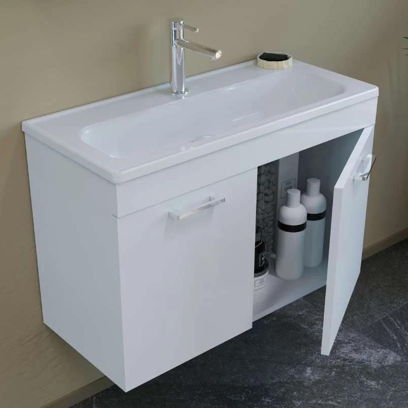 Тумба с умывальником ORKA Bafa 60 White 