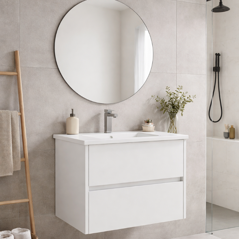 Тумба с умывальником ORKA Arno 65 White