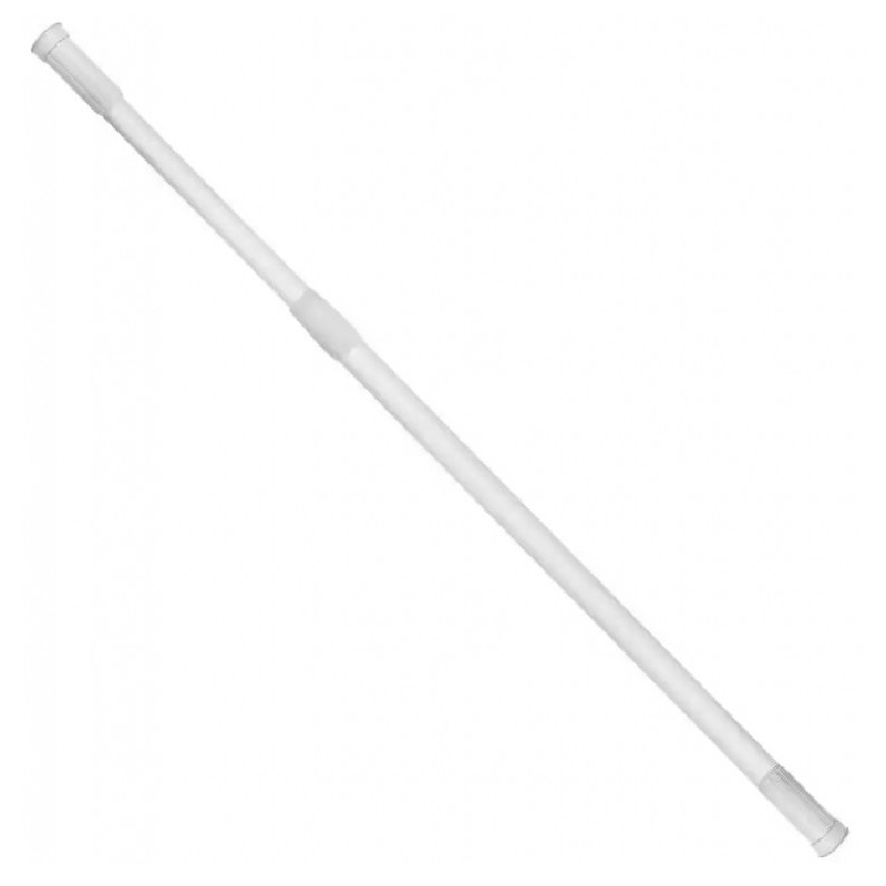 Карниз для ванной 140-260 см белый 