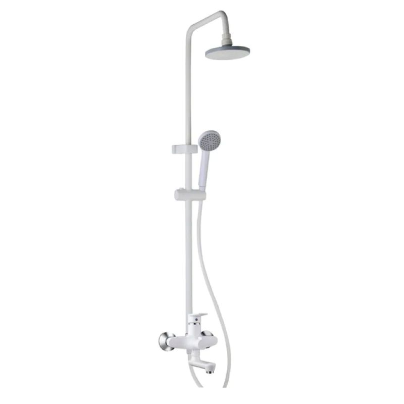 Душевая система PLAMIX OSCAR-008-J WHITE пластик