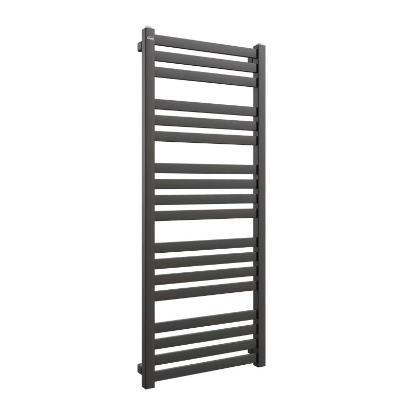 Водяной полотенцесушитель GORGIEL EBRO AEB 530×1225 черный мат