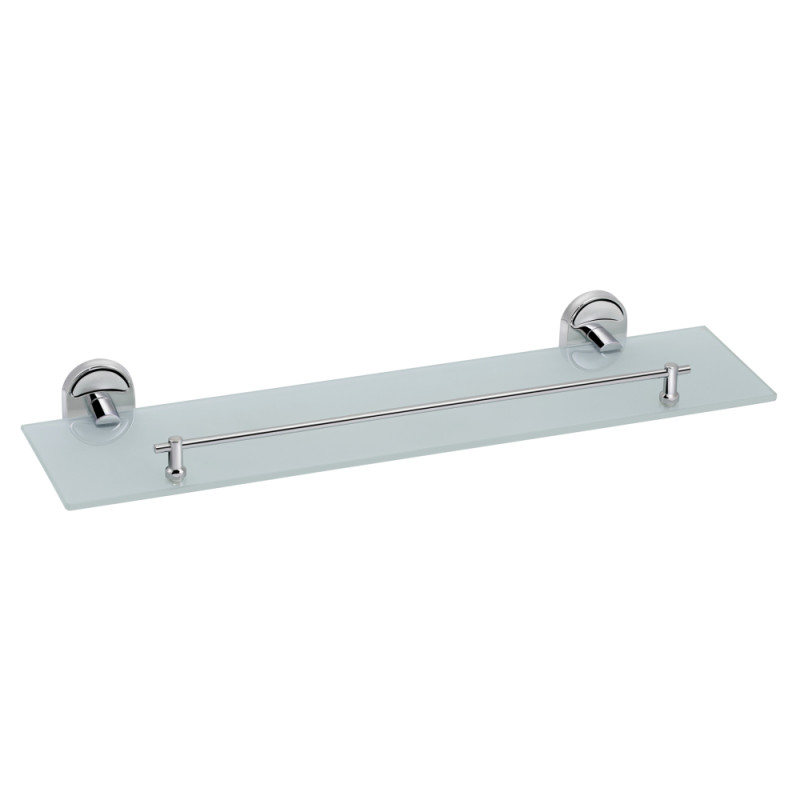 Полка прямая Lidz Oreo 1901 стеклянная