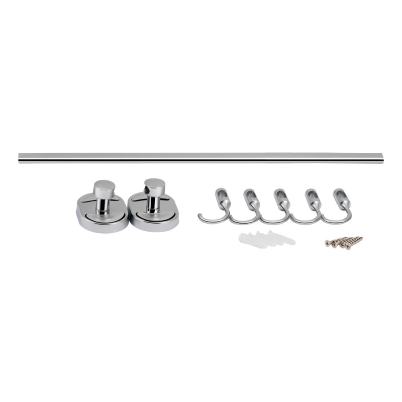 Держатель для полотенец Lidz Oreo 0805 5 крючков Chrome 