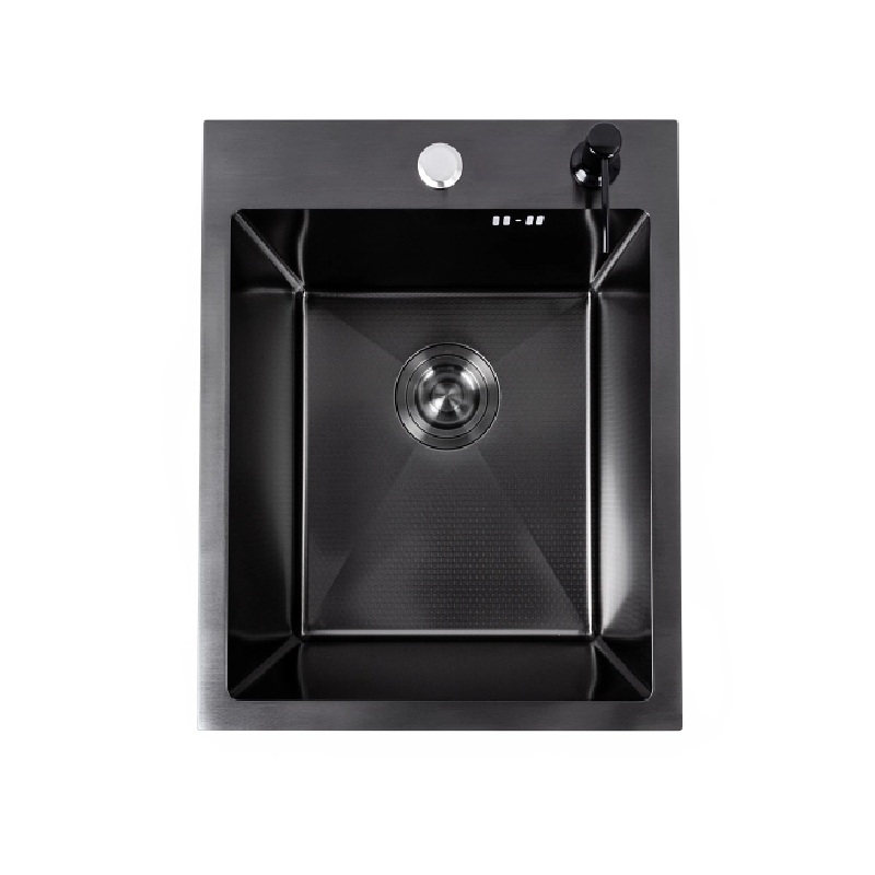 Мойка Handmade Decor Black PVD Honeycomb 400х500х220 черная