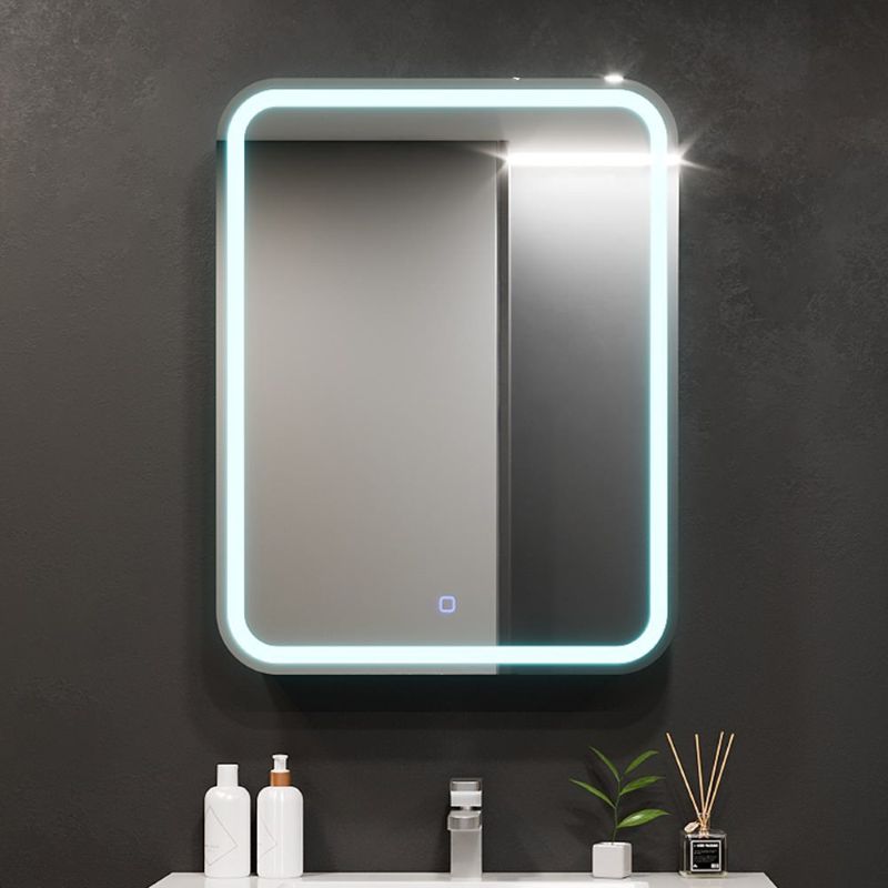Зеркальный шкаф СОНАТА 50 с LED подсветкой правый